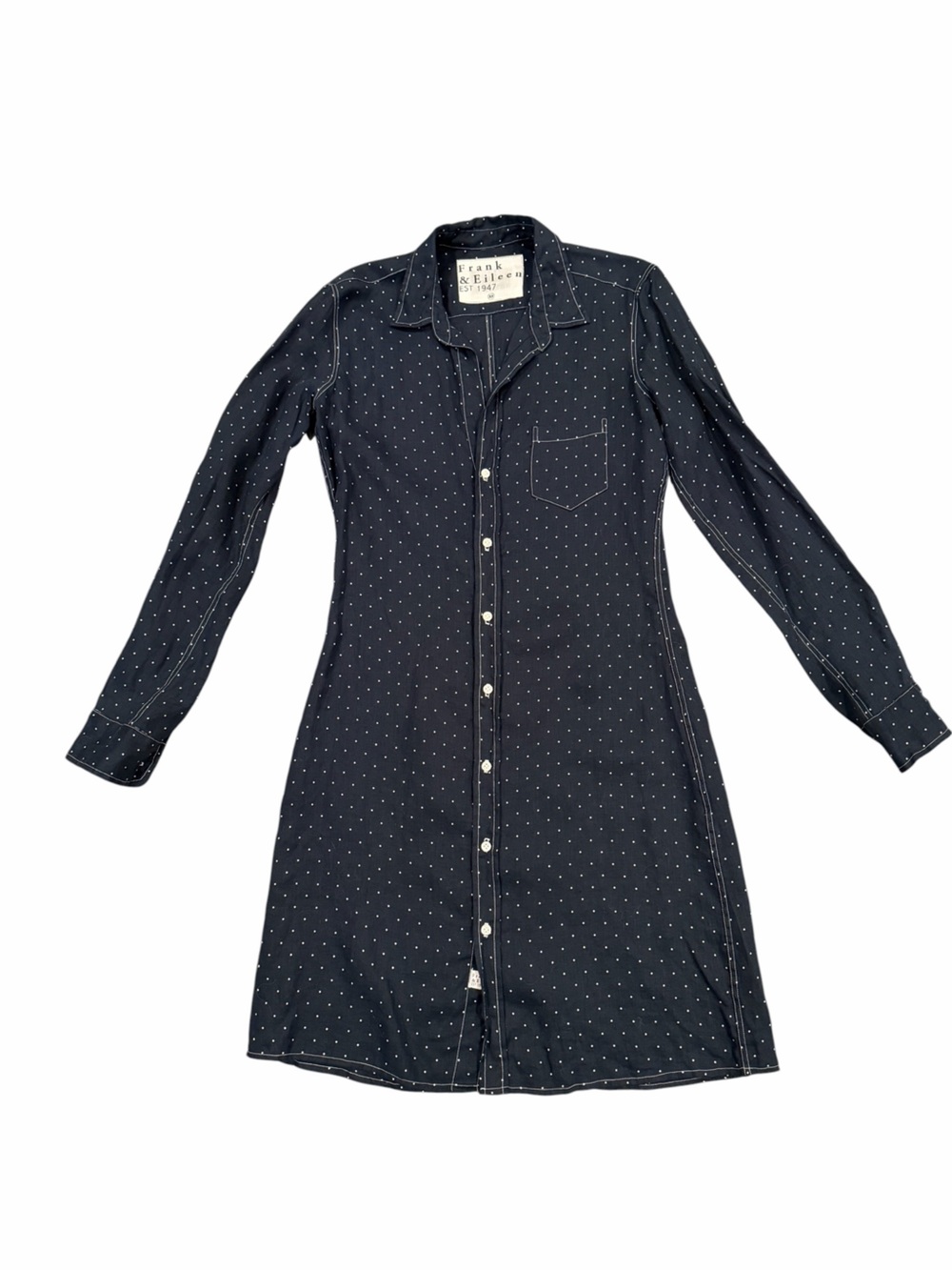 Frank & Eileen NWOT Mary Classic Polka Dot Shirtdres